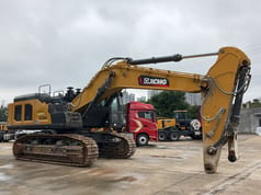 2024 XCMG XE700GK crawler excavator, side profile view