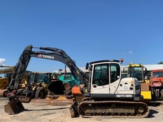 2016 Terex TC 125 crawler excavator side view