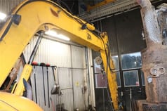JCB JZ 70 mini excavator boom and arm detail