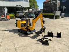 AXPAN 36 mini excavator, side view with attachments AXPAN 36 mini excavator, side view with attachments
