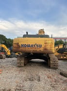 Komatsu PC400-7 Crawler Excavator, rear view