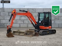 2022 Kubota U50-5 mini excavator, side view