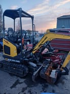 2023 New Holland E17D mini excavator, side view 2023 New Holland E17D mini excavator, side view