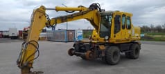 2005 Atlas 1604 ZW wheel excavator, side view