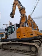 2023 Liebherr R926 Compact Litronic mini excavator, rear three-quarter view