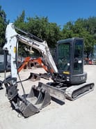 2017 Bobcat E26 crawler excavator, side view 2017 Bobcat E26 crawler excavator, side view