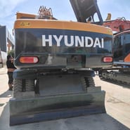 2023 Hyundai 210-9 wheel excavator rear view