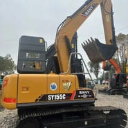 2015 Sany SY155C Pro mini excavator, side view 2015 Sany SY155C Pro mini excavator, side view