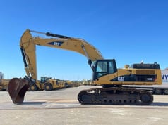 2008 Caterpillar 345C crawler excavator side view 2008 Caterpillar 345C crawler excavator side view