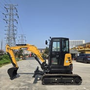 2025 Sany SY35U mini excavator, side view
