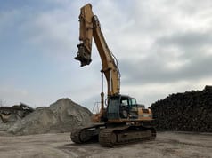 2006 CASE CX460 crawler excavator, side view
