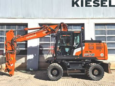 2024 Hitachi Zaxis 180W-7 wheel excavator side view 2024 Hitachi Zaxis 180W-7 wheel excavator side view