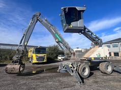 2020 Terex TWH 216 S5 material handler, side view 2020 Terex TWH 216 S5 material handler, side view
