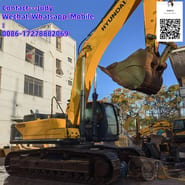 2019 Hyundai 485VS excavator, side profile view 2019 Hyundai 485VS excavator, side profile view