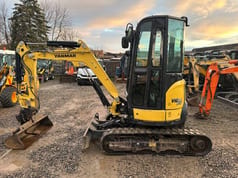 2018 Yanmar VIO26 mini excavator, side view 2018 Yanmar VIO26 mini excavator, side view