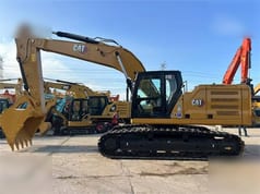 2023 Caterpillar 330 crawler excavator side view 2023 Caterpillar 330 crawler excavator side view