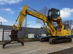 2008 Sumitomo SH240-5 crawler excavator, side view 2008 Sumitomo SH240-5 crawler excavator, side view