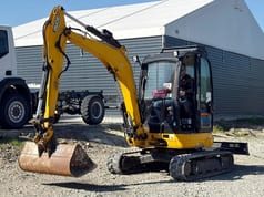 2018 JCB 8035ZT crawler excavator side view