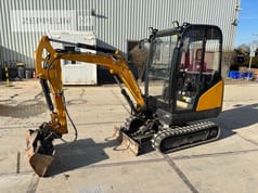 2013 Caterpillar 301.7D mini excavator, side profile view 2013 Caterpillar 301.7D mini excavator, side profile view