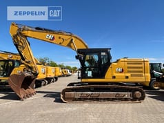 2023 Caterpillar 330-07 crawler excavator, side view