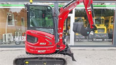 Mole M25ZT mini excavator, side view Mole M25ZT mini excavator, side view