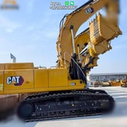2019 Caterpillar 349D2 crawler excavator side view 2019 Caterpillar 349D2 crawler excavator side view