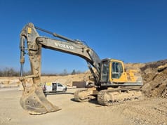 2007 Volvo EC360BLC crawler excavator, side view