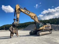 2007 Caterpillar 365C UHD crawler excavator side view