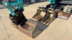 2020 Kobelco SK85MSR-7 mini excavator attachment view