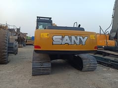 2025 Sany SY 215 crawler excavator, rear view