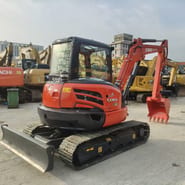 2022 Kubota KX165 mini excavator, side view 2022 Kubota KX165 mini excavator, side view