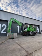 2022 Sennebogen 818-E material handler side view 2022 Sennebogen 818-E material handler side view