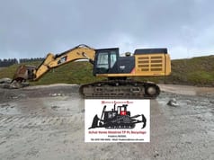 2014 Caterpillar 349E crawler excavator, side view 2014 Caterpillar 349E crawler excavator, side view