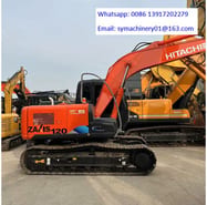 2024 Hitachi Zaxis 120 mini excavator, side profile view 2024 Hitachi Zaxis 120 mini excavator, side profile view