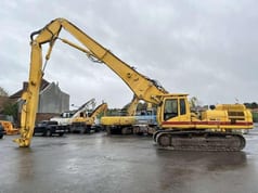2008 Caterpillar 330DL demolition excavator, side view