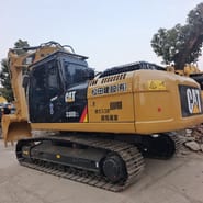 2024 Caterpillar 330D2L crawler excavator, rear three-quarter view 2024 Caterpillar 330D2L crawler excavator, rear three-quarter view