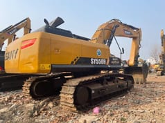 2025 Sany SY550H crawler excavator, rear three-quarter view 2025 Sany SY550H crawler excavator, rear three-quarter view