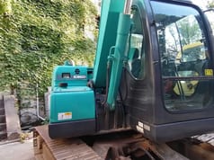 2024 Kobelco SK75-8 excavator side view