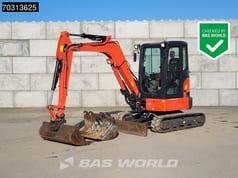 2022 Kubota U36-4 mini excavator, side view 2022 Kubota U36-4 mini excavator, side view