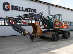 2013 Atlas 150W wheel excavator, side view