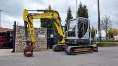 2011 Wacker Neuson 6003 RD mini excavator, side view