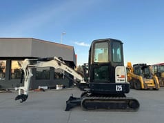 2013 Bobcat E25 mini excavator, side view