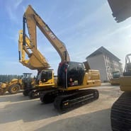 2024 Caterpillar 320CL гусеничний екскаватор, боковий профіль 2024 Caterpillar 320CL гусеничний екскаватор, боковий профіль