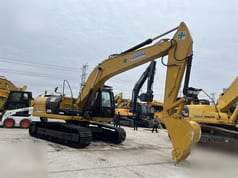 2024 Caterpillar 323D crawler excavator, side profile view 2024 Caterpillar 323D crawler excavator, side profile view