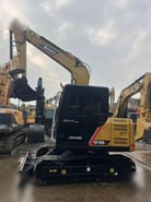 2025 Sany SY75C PRO crawler excavator, side profile view