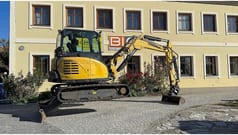 2020 Yanmar SV60-A mini excavator side view