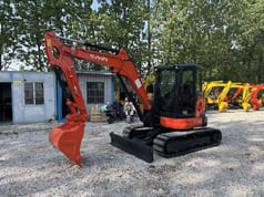 2023 Kubota KX161-3S mini excavator, side profile view