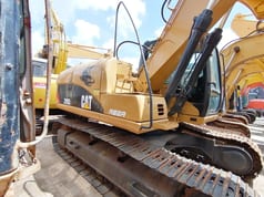 2022 Caterpillar 315DL crawler excavator side view
