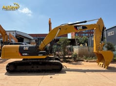 2025 Caterpillar 329D2L crawler excavator, side view