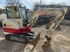 2025 Takeuchi TB230 V3 mini excavator, side view 2025 Takeuchi TB230 V3 mini excavator, side view
